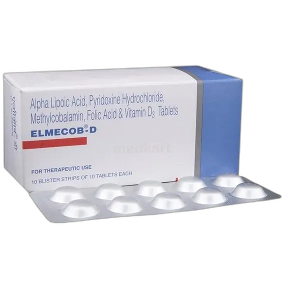 elmecob d tablet 10's